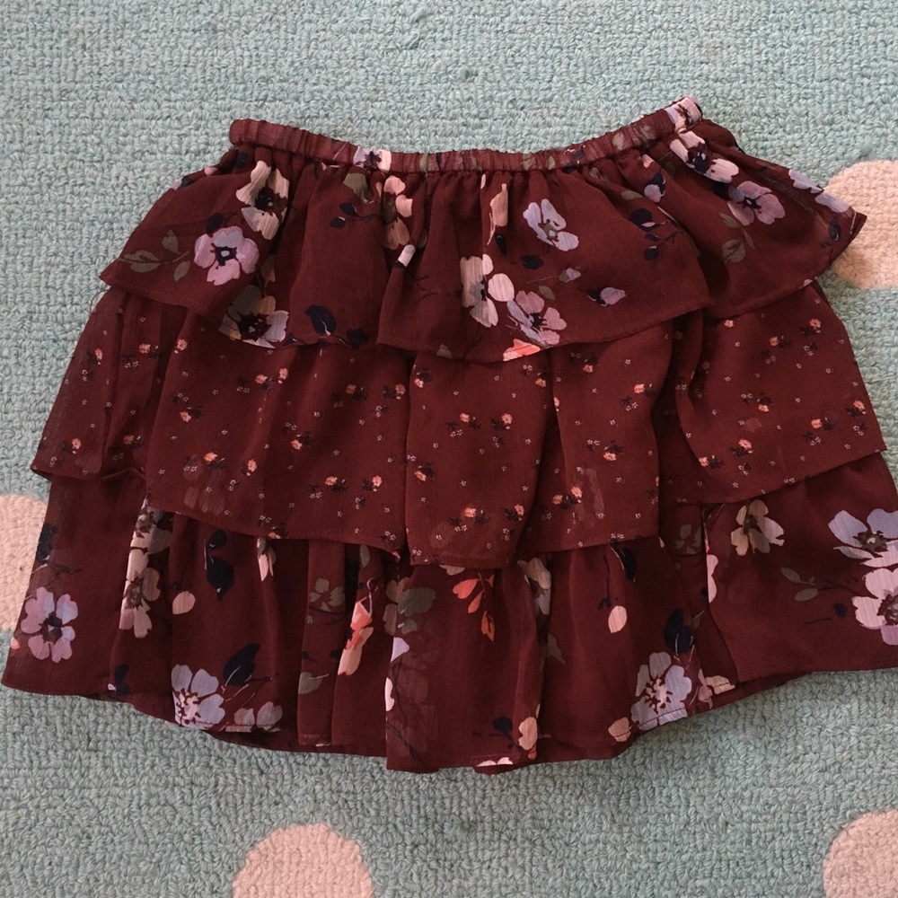 NWOT GAP Kids Floral Tiered Skirt  NEVER WORN